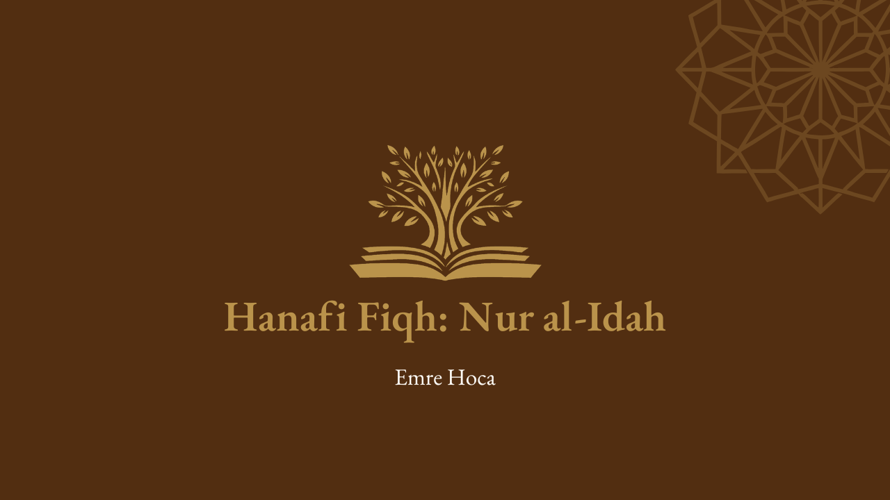 Hanafi Fiqh – Nur al-Idah